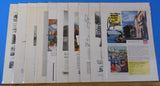 Ads Union Pacific Railroad Lot #2 Advertisements from various magazines (10)