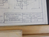 Blueprint Reading Class ETE & ETF Elect. Trailer Cars #772-798  Blueprint #118