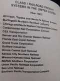 Railroad Facts 1987 Edition  64 pages indexed