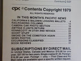 Pacific News #209 1979 March California's Baldwin Logging mallets Amtrak E-units