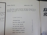 Upper Canada Railway Society Newsletter #350-351 March April 1975 British steam