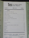 Ties Southern Railway Employee Magazine 1962 March