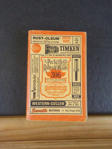Pocket List of Railroad Officials #306 1971 2nd quarter