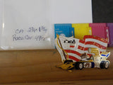 Jaycees California Racecar 49er Indy 1976 Delegate Flag    PIN