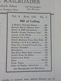 Model Railroader Magazine 1941 June Modern terminal station A&P loco roster