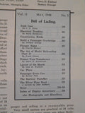 Model Railroader Magazine 1944 May Tank Cars Art of Model Railroading 3