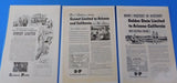 Ads Southern Pacific Railroad Lot #5 Advertisements from various magazines (10)