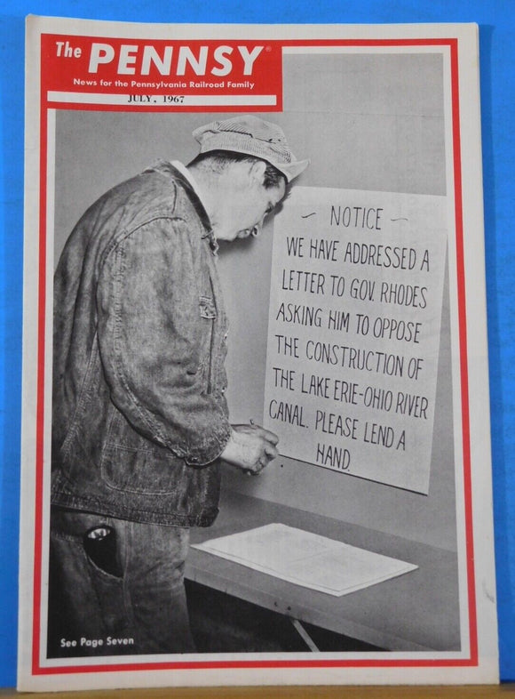 Pennsy Employee Magazine, The 1967 July Kids We Love em!