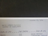 Bemis Street Railway roster of equipment 1960-1969