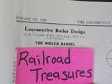 Locomotive Railway Carriage & Wagon Review #702 1951 February 15th
