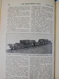 Model Railway News Bound Volume 8 1932 Jan - Dec Clockwork, steam and electric