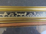 Visage Comparator Gauge Pocket type Viscosity style BA  Original Wood Box