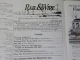 Rail & Wire #196 July/August 2002 Illinois Railway Museum Cabooses, Way Cars, an