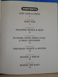 Train Talk An illustrated guide to lights, hand signals, whistles EX-Lib book