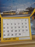 Calendar Lot 18 Streetcars of LA S. CA  Red cars Yellow Cars 1985-2004