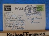 Postcard Seventy Years of Progress in the Railway Post Office
