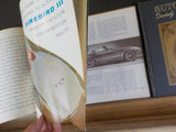 Automobile Quarterly Lot of 2 Vol 1 #3 1962 Fall  & Vol 2 #3 1963 Fall DAMAGED