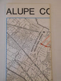 Map Guadalupe Corridor Project  1990 California
