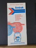Amtrak 1970 Public Timetable Lot Includes 5 Timetables National schedules