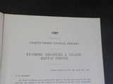 Baltimore Chesapeake and Atlantic Railway Co 1927 Annual Report 33rd  annual rep