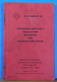 Bureau of Explosives Hazardous Materials Regulations Excerpted  RR Explosives