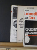 Railway Locomotives and Cars 1966 October Railway LIRR EL N&W SP Gas COVER LOOSE