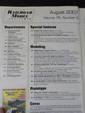 Railroad Model Craftsman Magazine 2007 August SP ex-SSW 2-8-0s B&O Kitbash Pond