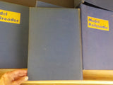 Model Railroader Magazine Binders 5 approx 3 inch binders with rods Blue USED