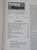 Railway Magazine 1966 January Joint Line through the Mendips Tower Hill and its