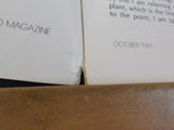 Info Magazine Union Pacific System 1987 October Employee UP Yield Signs Join Cro