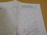 Map Cajon Quadrangle California San Bernardino Co. Topographic Map 1956