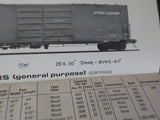 M-K-T Freight Equipment booklet Katy   Missouri Kansas Texas Railroad Co booklet