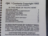 Pacific News #241 1982 September #3985 again rolls west 100 yrs Durango Silvertn