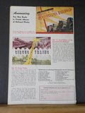 Trains Magazine 1947 October GG-1 cab ride Chicago-Tampa resort train