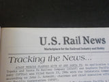 US Rail News 1984 May Our 2nd Year Marketplace for the Railroad Industry & Hobby