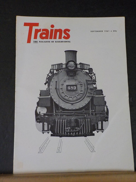 Trains Magazine 1961 September West from Bagdad Mudehsn Sports Models #5137