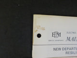EMD Maintenance Instructions MI 1552 Rev A New departure Hyatt journal boxes