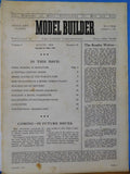 Model Builder Lot of 3 well used issues 1939  NO Covers