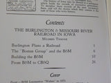 Palimpsest 1952 January Burlington & Missouri Railroad B&M CB&Q