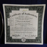 Plate Guidance from Above Prayer to the Storm by Bill Jaxon