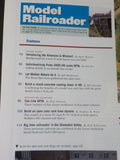 Model Railroader Magazine 1999 February Model concrete coal tower Open auto rack