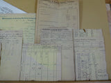 Philadelphia & Reading Railway Company Lot of Forms #4270 #379 #5 etc. 1903