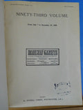 Railway Gazette Bound volume 93 July 7 to December 29, 1950