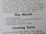 Extra 2200 South #24 1970 August September RDG FM Rosters