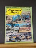 Railroad Model Craftsman Magazine 1984 July Amtrak Modeling Build produce shed C