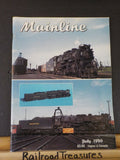Mainline Modeler 1990 July Monatan rail link painting guide NPK 2-8-4 B&M Baggag
