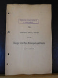 Chicago St. Paul Minneapolis & Omaha Annual Report 1911 30th annual report