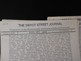 Depot Street Journal Lot of 44 1988-1991 Newsletter MA Assoc of RR Passengers