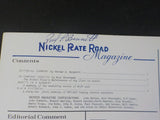 Nickel Plate Road Magazine 1975 Spring MoW fleet 62 photo summary