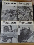 NMRA Bulletin 1972 Complete Year 12 Issues   January thru December